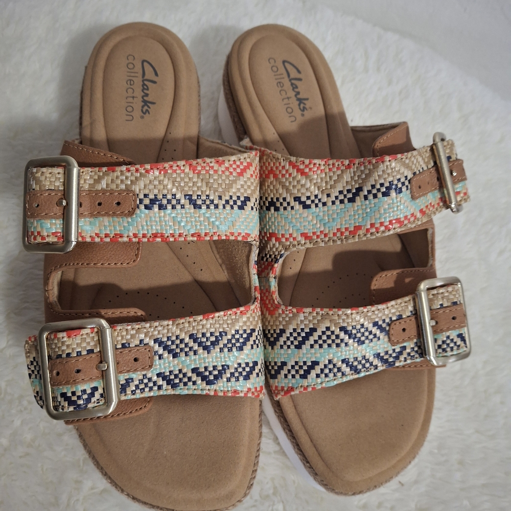 Lana Beach Clarks Women's Sandals - Multicolor Size 8.5
